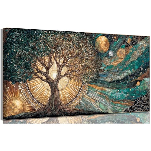 Affascinante tela albero - , della