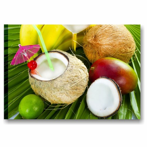 Tropical cocktail quadro 70x50 - tropical,
